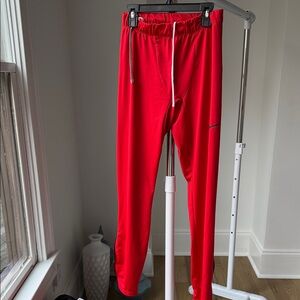 Nike Red Men's Athletic Pants tights size medium
